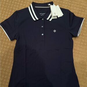 NWT Tory Burch Tory Sport Golf :m/ Tennis Polo Size M